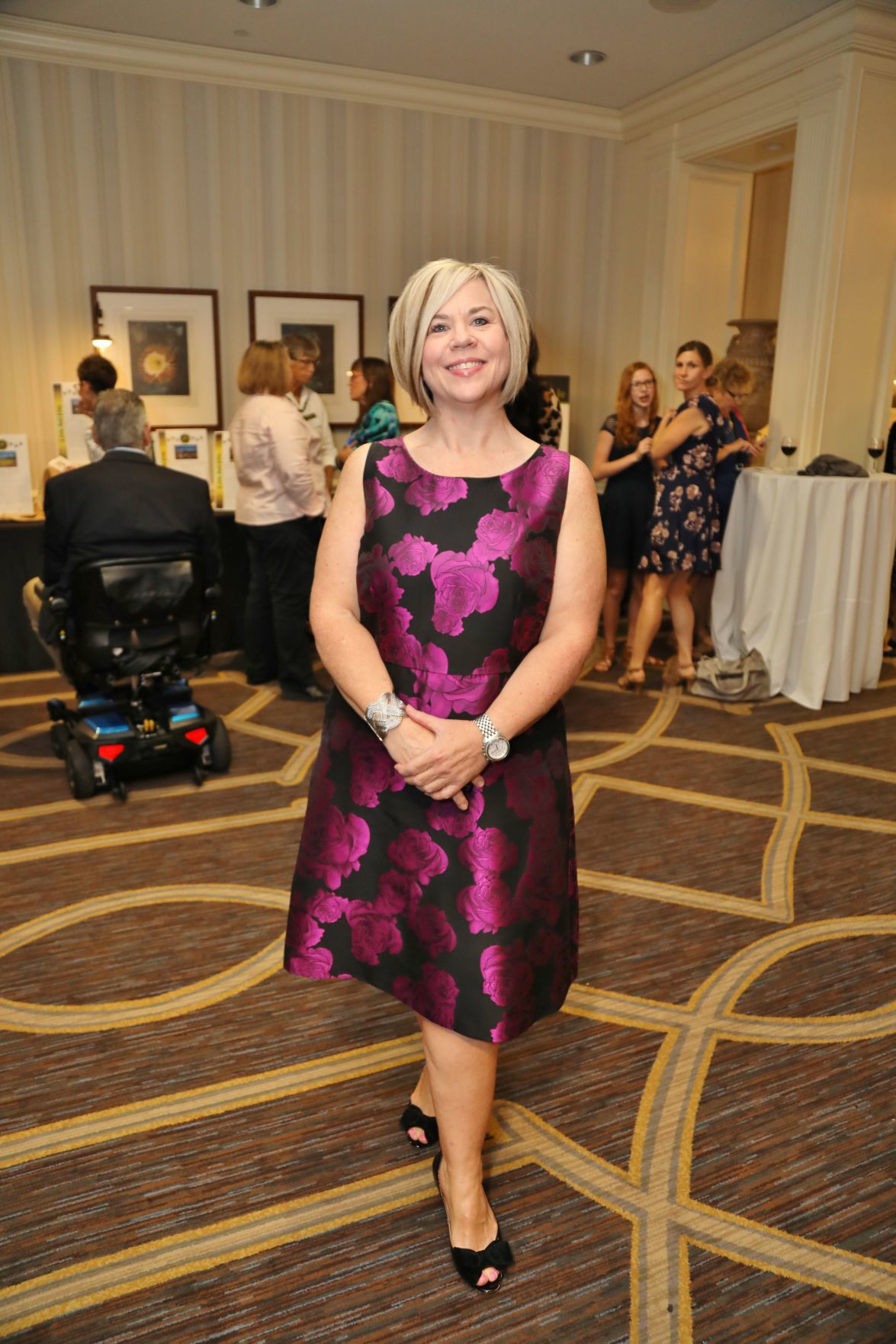 Angela Pearson, Chairperson and president of the Board